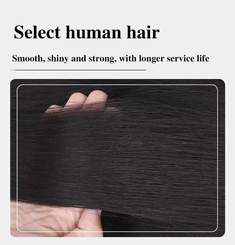 Volumizing Rhinestone Wig Hair Bands for Covering Gray Hair