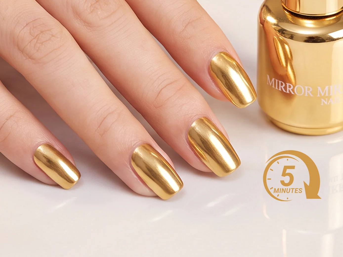 2026 Glamorous Metallic Mirror Nail Polish-BUY 1 GET 1 FREE 😍