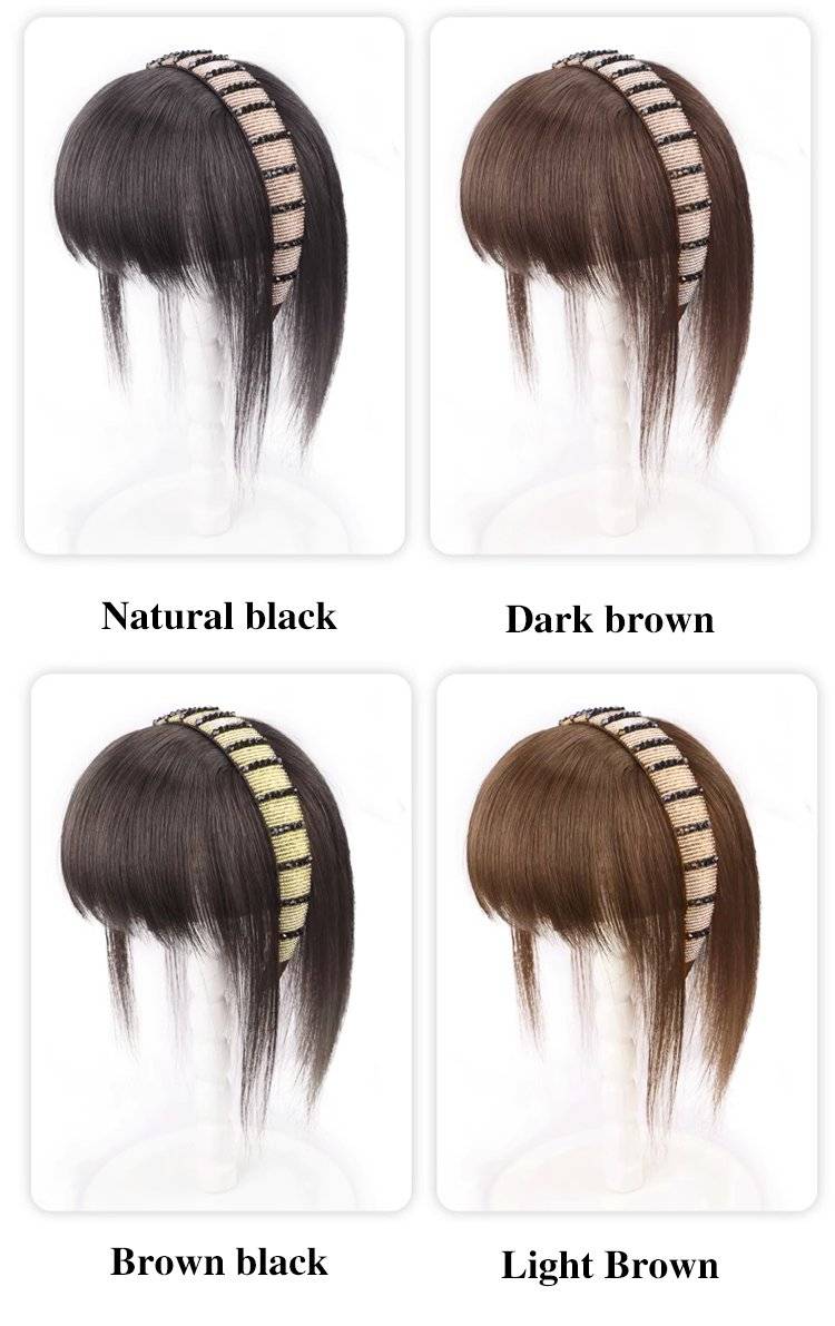 Volumizing Rhinestone Wig Hair Bands for Covering Gray Hair