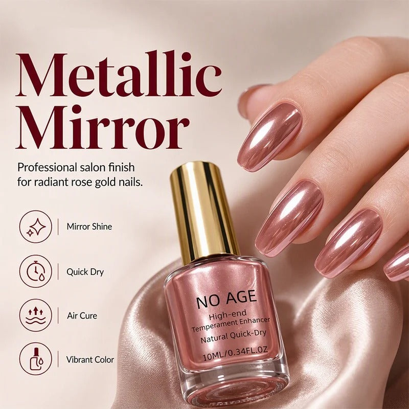 💅Quick Dry Metallic Nail Polish