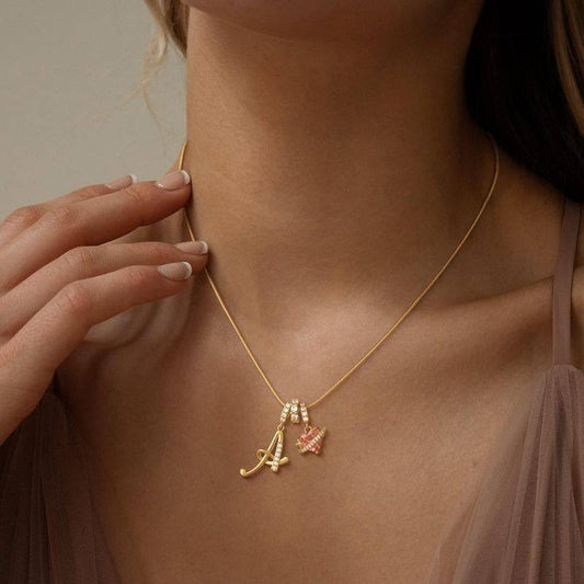 A-Z Letter Pendant Necklaces