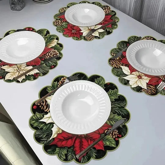 Non-Slip Fabric Table Mats