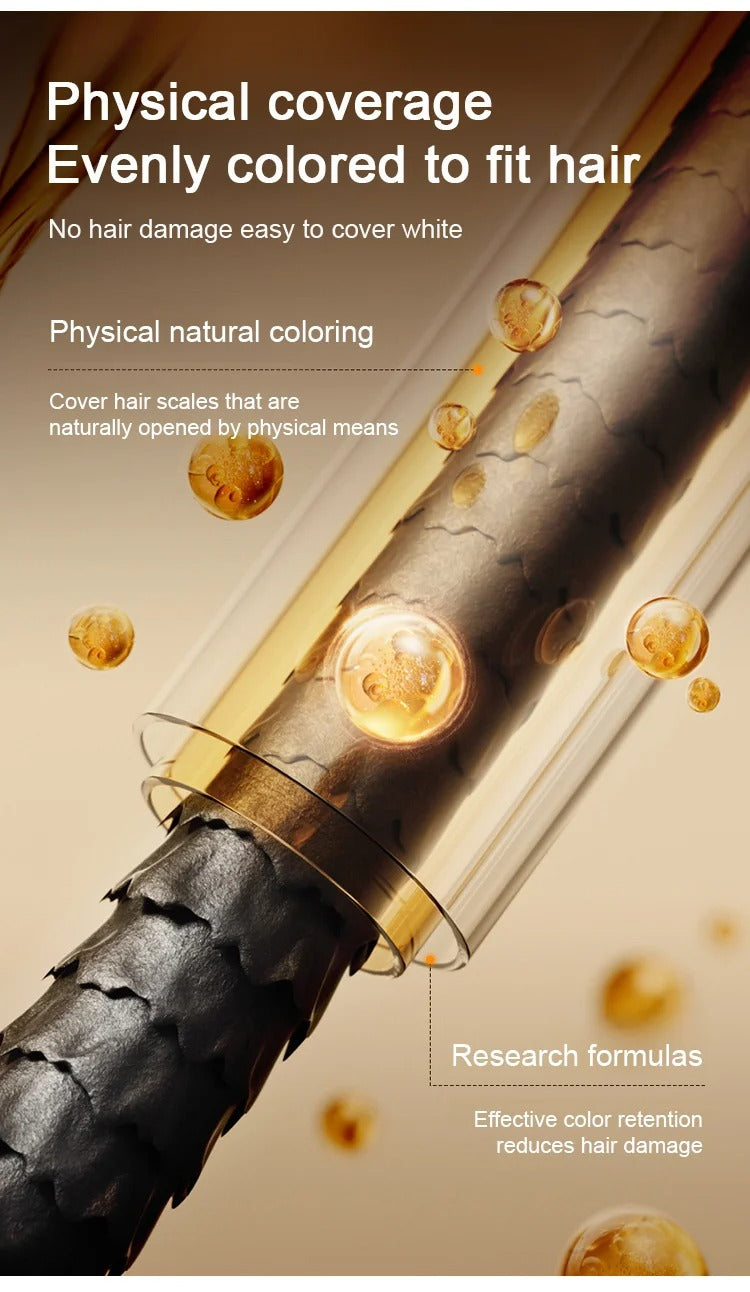 [Cover gray hair in three seconds] Quick hair styling pen