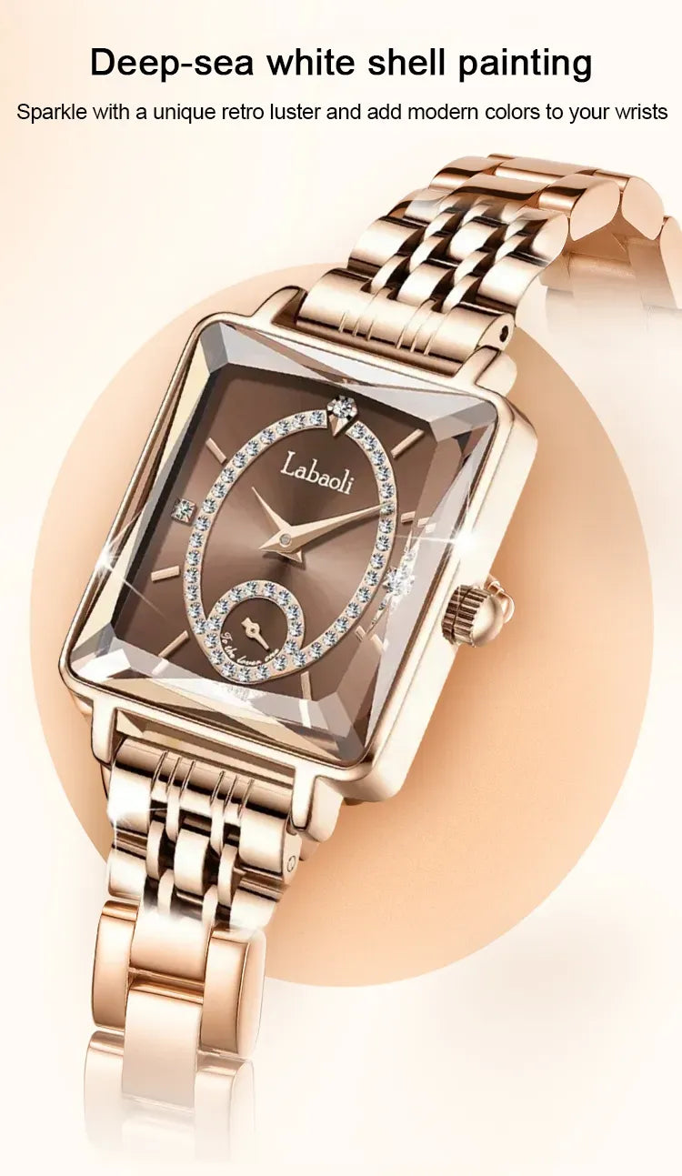 Best-selling luxury watch Labaoli waterproof steel strap