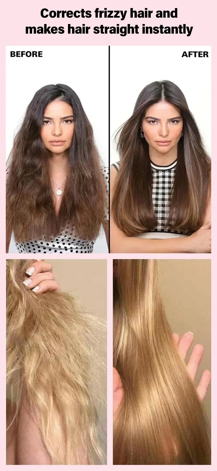 Ba Yan Show Straightening Cream, comb straight forever