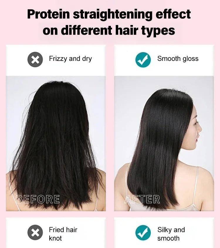 Ba Yan Show Straightening Cream, comb straight forever