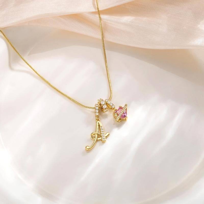 A-Z Letter Pendant Necklaces