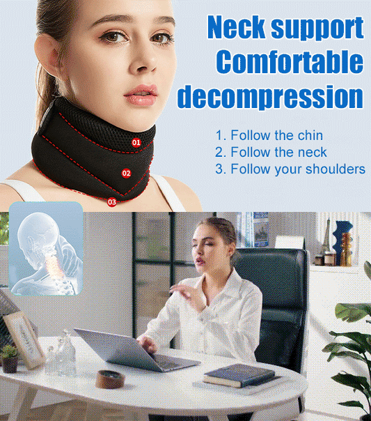 Breathable Adjustable Anti-Snoring Neck Brace