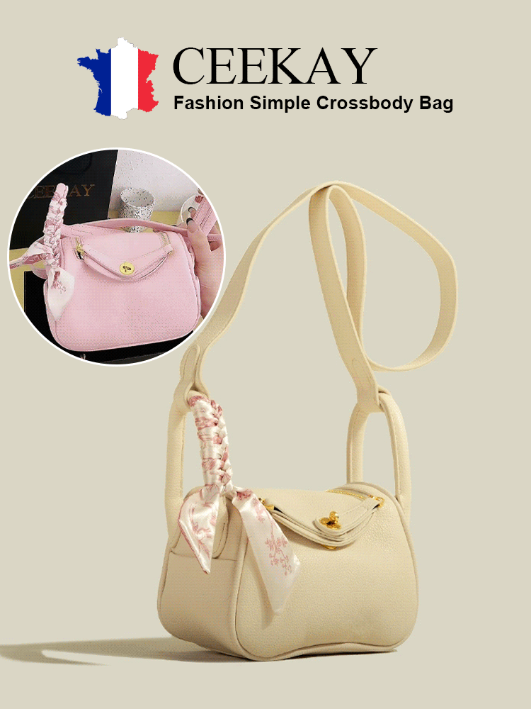 Solid color commuter messenger bag