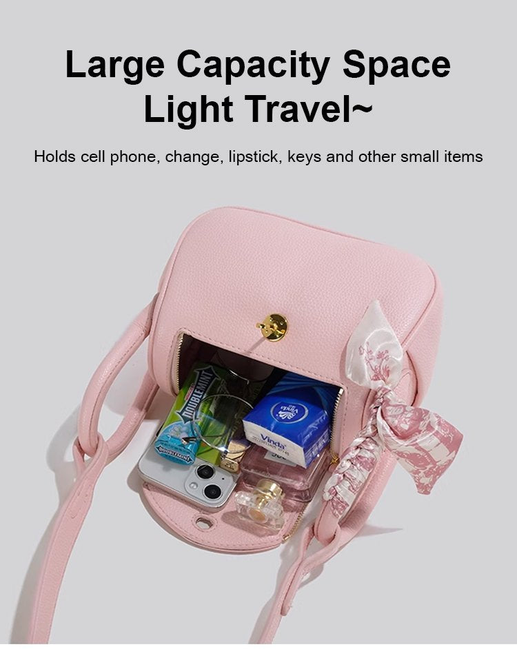 Solid color commuter messenger bag