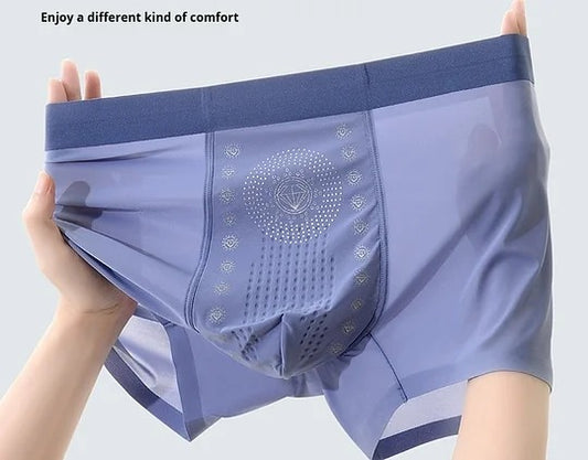 Ice Silk Traceless Antibacterial Men's Underwear