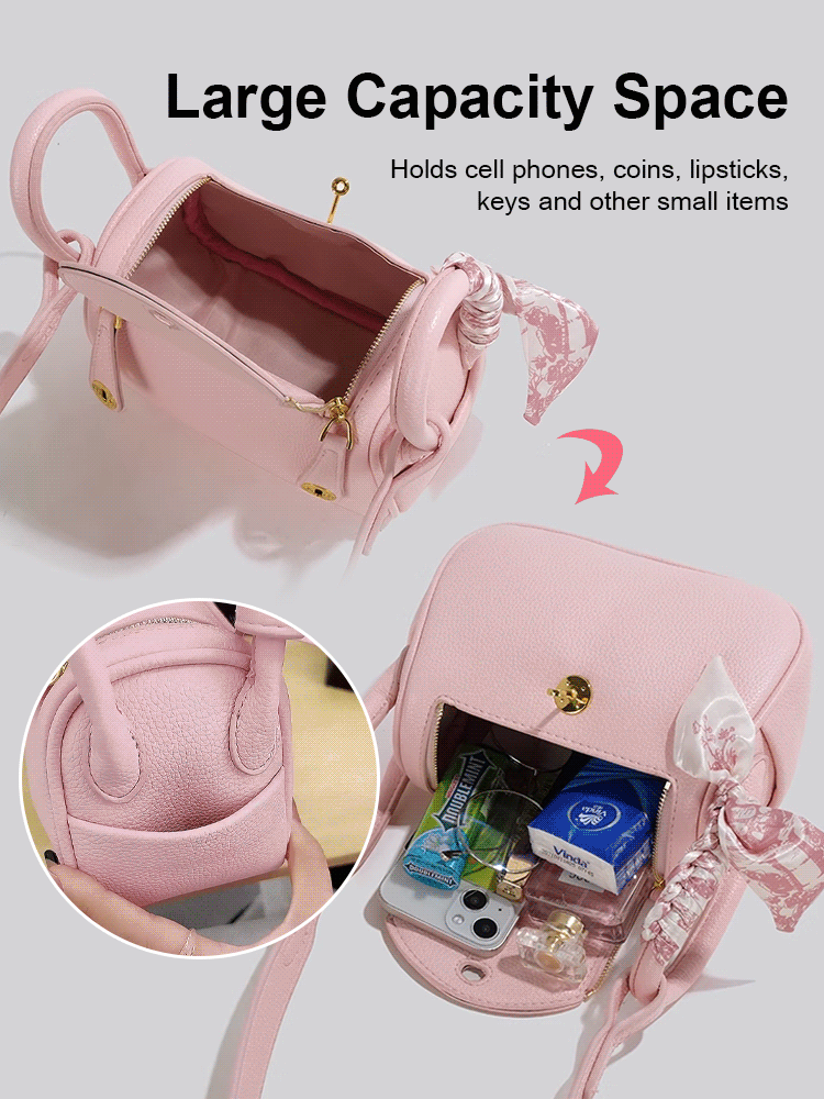 Solid color commuter messenger bag