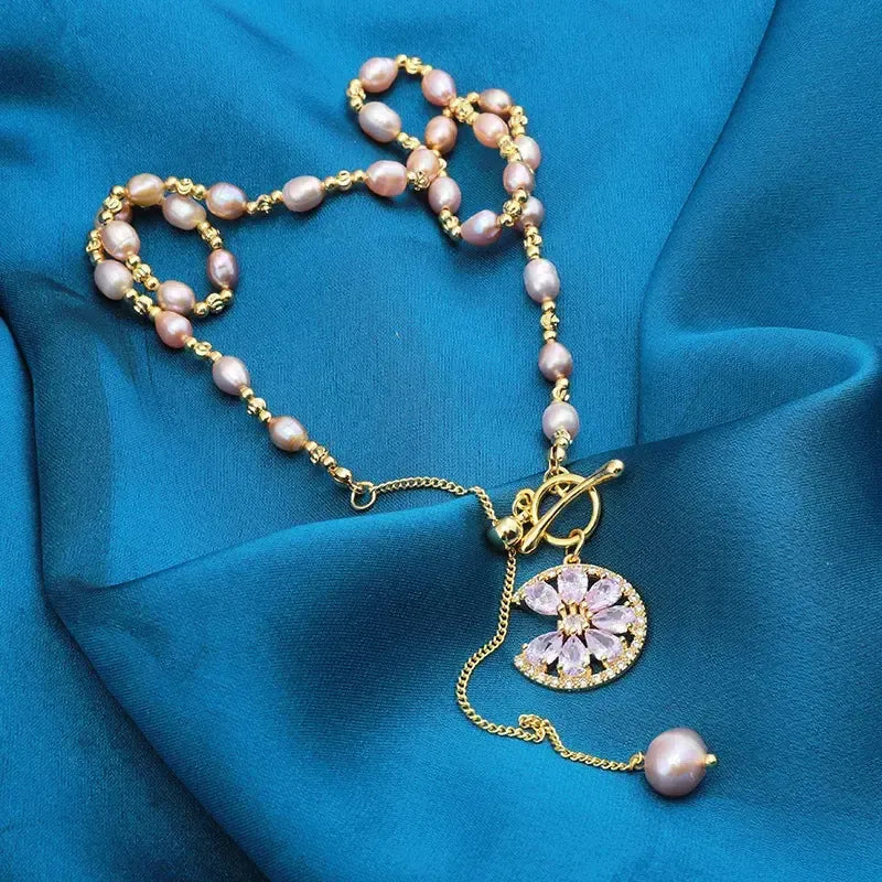 💎☘️2025 luxury french retro necklace