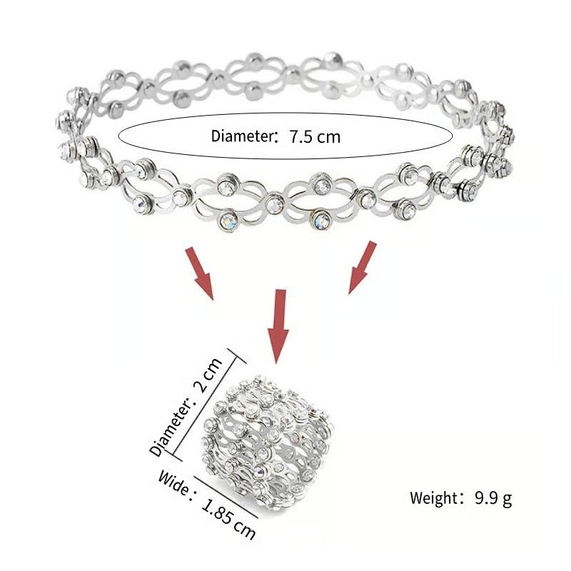 Transformable bracelet with sparkling CZ charm🎁