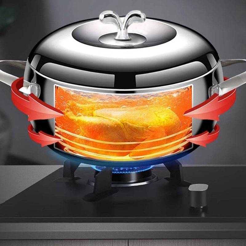 Multipurpose Stainless Steel Saucepan