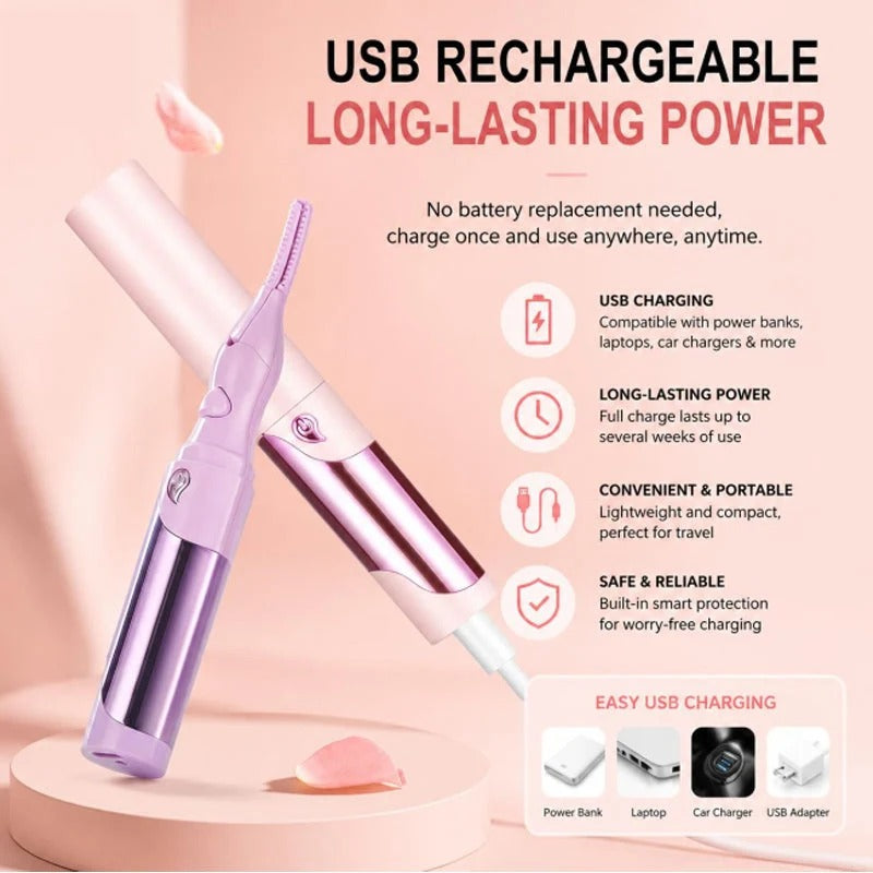 📢📢50% OFF !! ⏰Instant Lift Heated Eyelash Curler