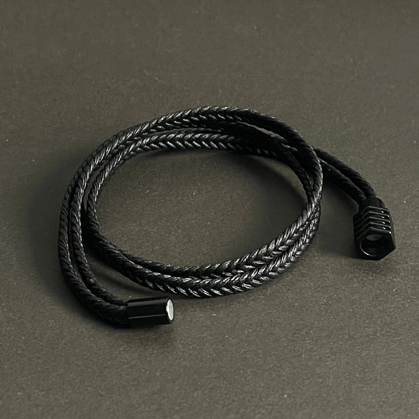 Urban Loop Black Bracelet For Men