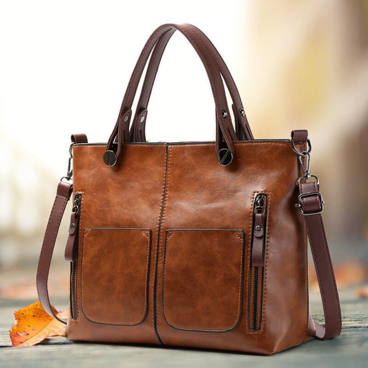 🔥Last Day 50%- Ladies vintage leather shoulder bag