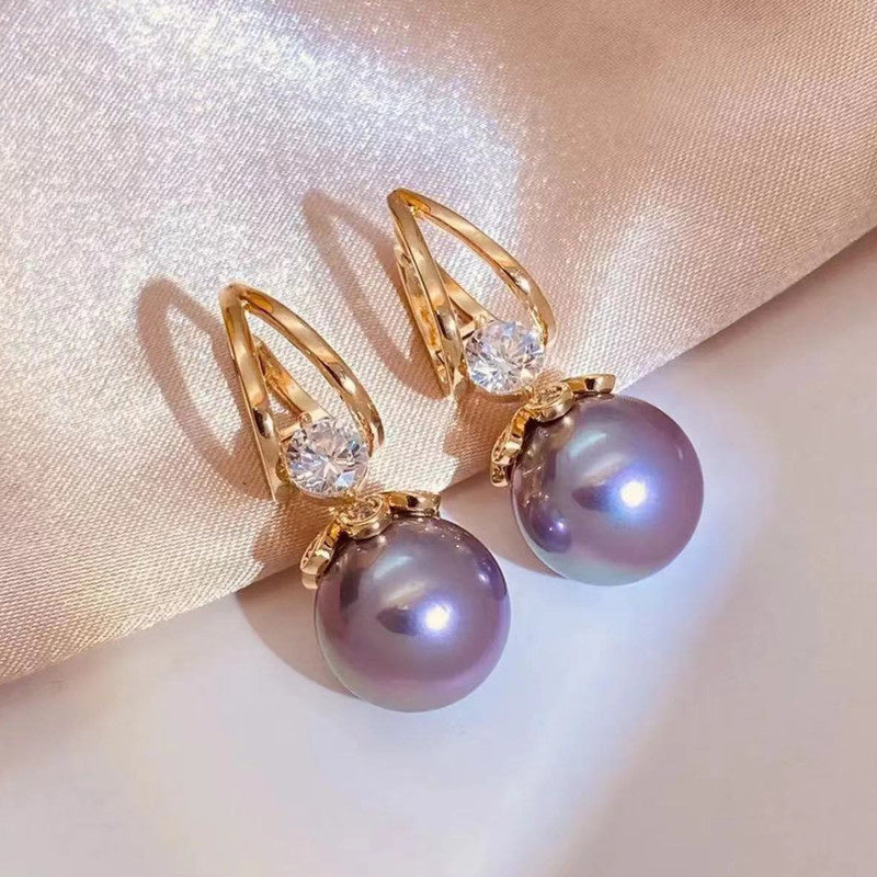 ✨New Collection✨Sparkling Pearl Ladies Dangle Earrings